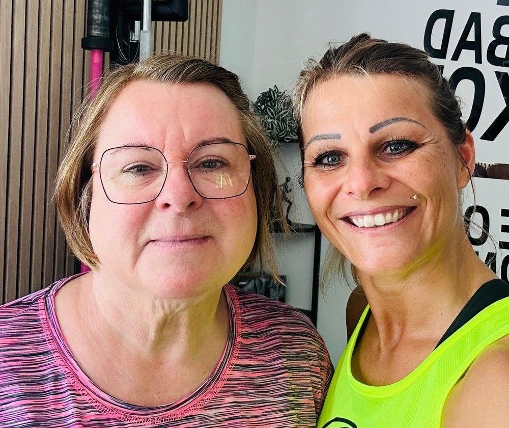 Anke Kern mit einer Kundin im Studio